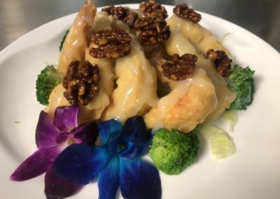 From the Kitchen - Pineapple Shrimp with Aioli Sauce
