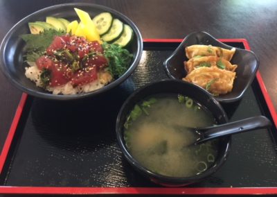 Lunch Specials - Poke Tuna Donburi Lunch Set