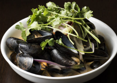 Specials - Sake Mussels