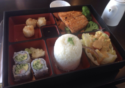 Lunch Specials - Salmon Teriyaki Bento
